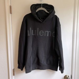 Lululemon logo hoodie (size medium)